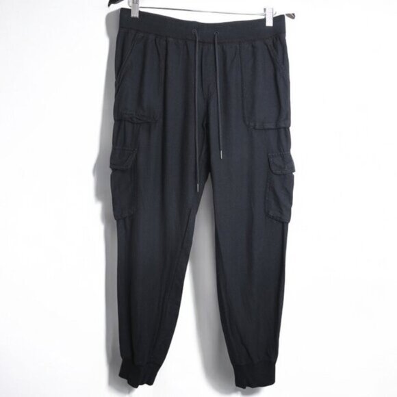 Aritzia Community Cebu Pant Lightweight Cargo Joggers Black Size Small - Picture 1 of 7
